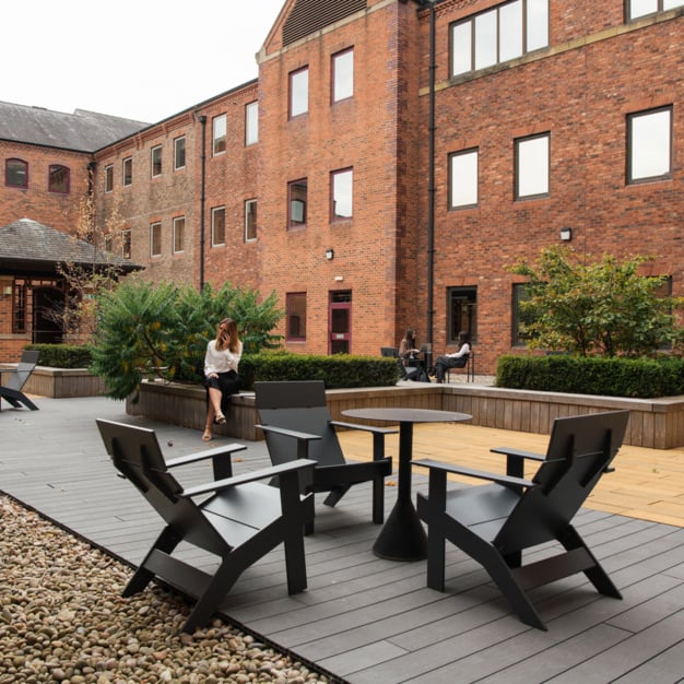 Outdoor area at One Embankment, Wizu Workspace (Leeds) in Leeds, LS1 - Yorkshire and the Humber