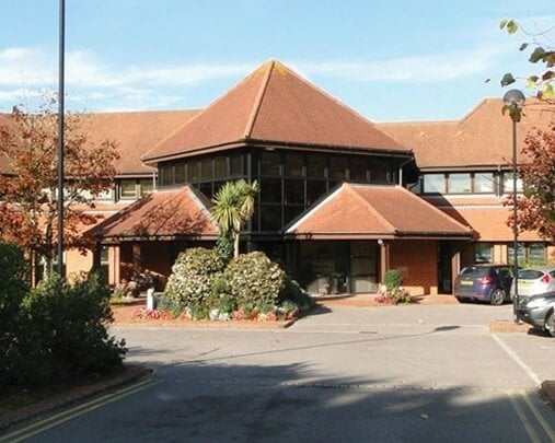 The building at Lutyens Close, Absolutely Offices, Basingstoke