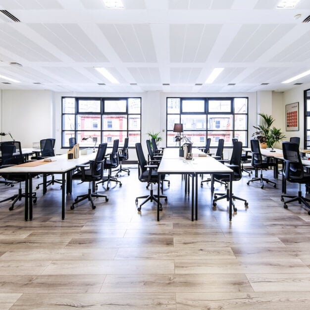 Dedicated workspace, 28 Brunswick Place, Hermit Offices Limited (Frameworks) in Old Street, EC1 - London