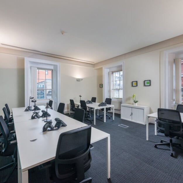 Dedicated workspace in King Street, Regus, Manchester