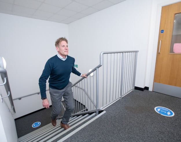 Foyer area at Merton Road, Access Storage in Wandsworth