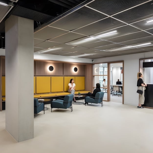 Reception area at Victoria Street, Land Securities Group PLC in SW1 - London