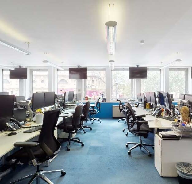 Dedicated workspace in Berkshire House, MIYO Ltd, Holborn