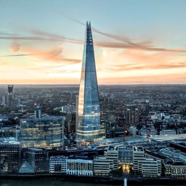 Building external for The Shard 24/25, The Office Group Ltd., London Bridge