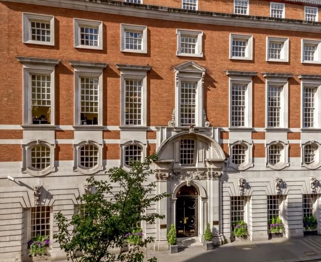 Building outside at Hudson House, The Argyll Club (LEO), Covent Garden