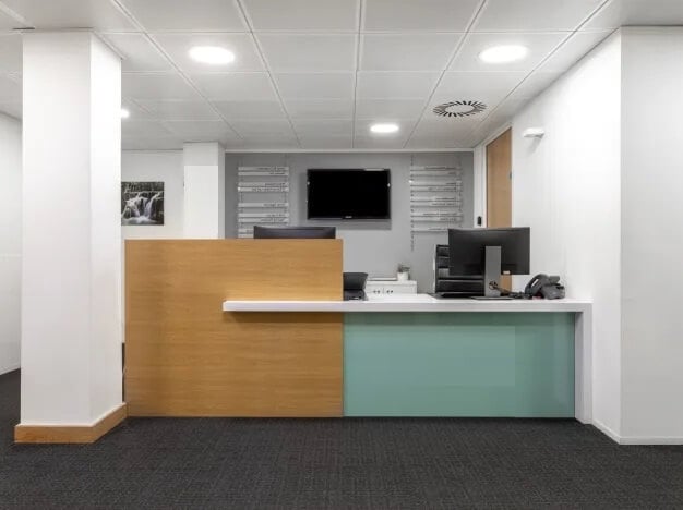 Reception in Queensberry House, Regus, Brighton