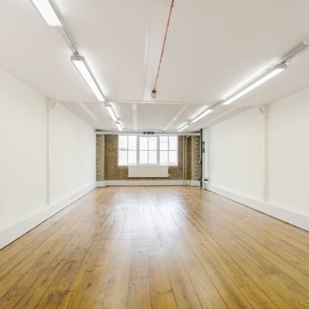 Unfurnished workspace at Clerkenwell Workshops, Workspace Group Plc, Clerkenwell