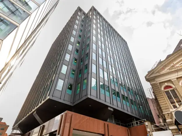 The building at Regus in Fenchurch Street