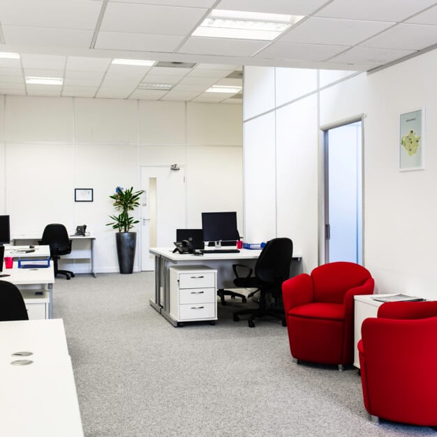 Dedicated workspace Garrett Field, NewFlex Limited in Warrington