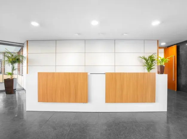 Reception area at Stockley Park, Regus in Stockley Park