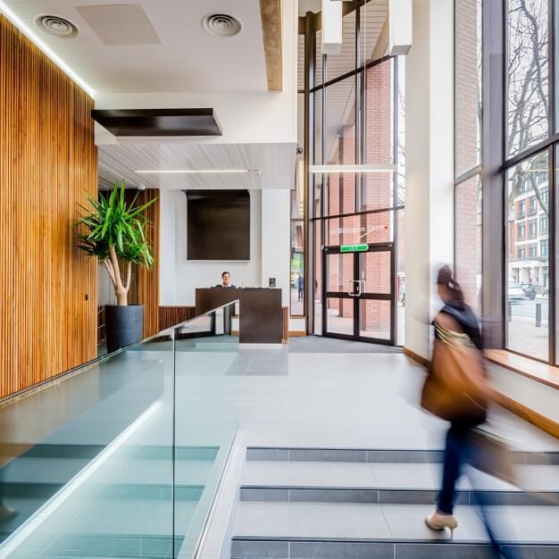 Reception in Wellington Street, Bruntwood, Leeds