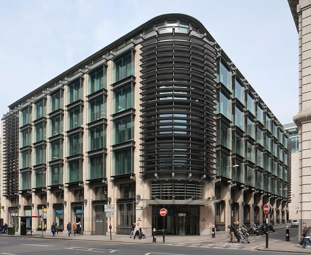 The building at Cannon Street, Co Work Space LLP, Cannon Street