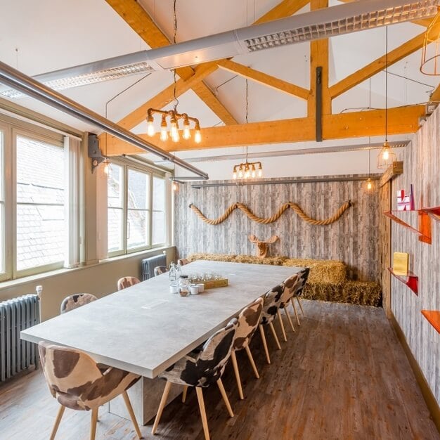 The meeting room at Portland Street, Bruntwood in Manchester