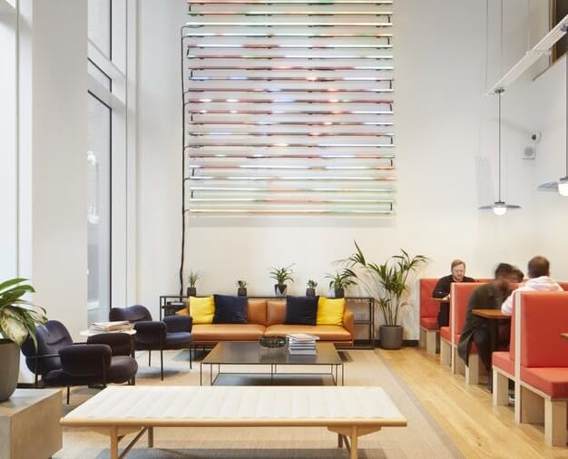 A breakout area - City Road, WeWork, Old Street