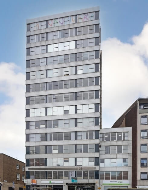 Building outside at Charles Street, Omnia Offices, Leicester