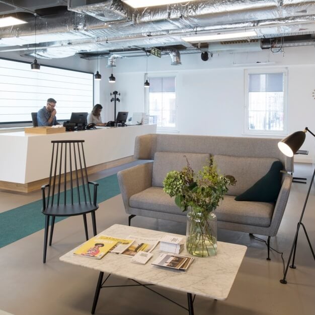 Reception area at Mocatta House (Spaces), Regus in Brighton