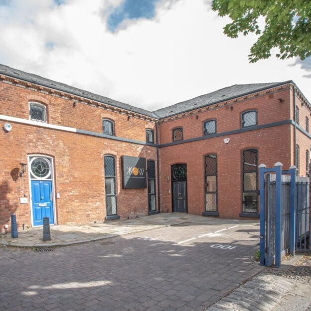 Building outside at Wilderspool Causeway, WorkSmart Hub Limited, Warrington, WA1