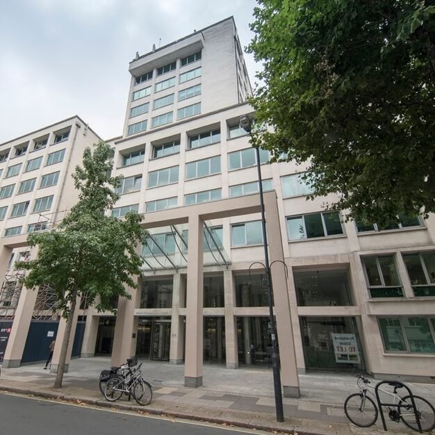 The building at Hammersmith Grove, Regus