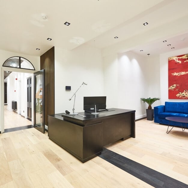 Reception in Fitzroy Square, Workpad Group Ltd, Fitzrovia