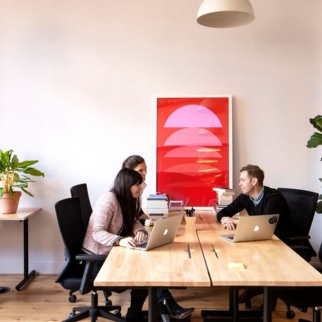 Dedicated workspace, Louisa Ryland House, WeWork in Birmingham