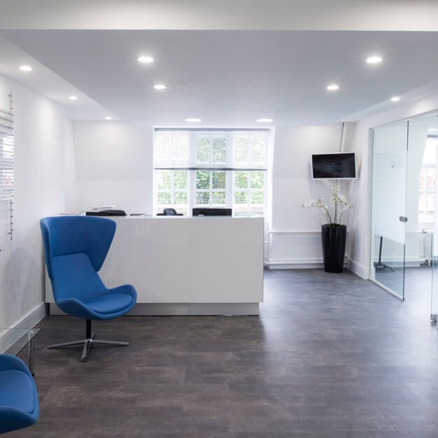 Reception - Hamilton House, Regus in King's Cross