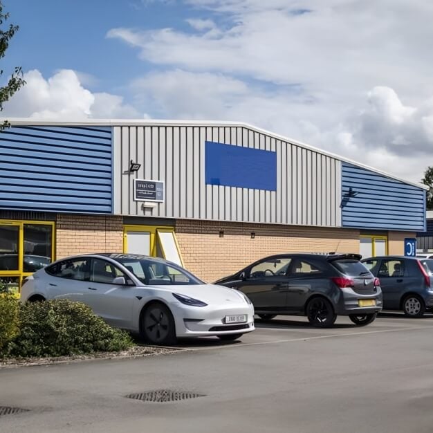 Building external for CoWorkz Sealand, North West Industrial Estates Limited, Chester, CH1 - North West