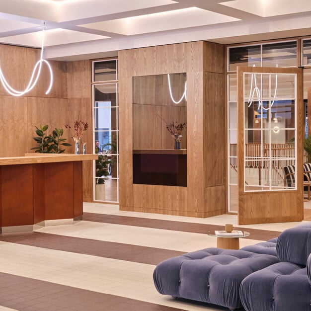 Reception at Euston Road, The Office Group Ltd. (FORA) in NW1 - London