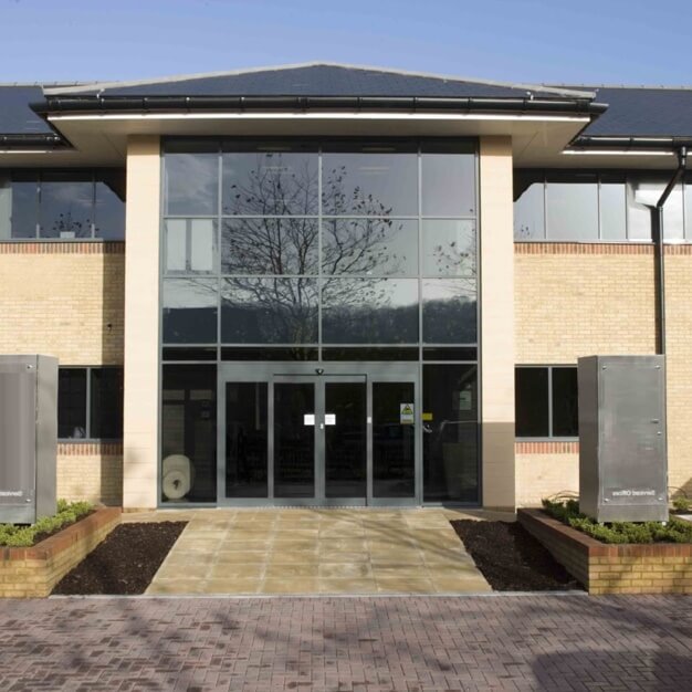 The building at Priory Drive, Rombourne Business Centres in Newport