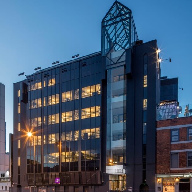 The building at The Office Group Ltd. (FORA) in Old Street