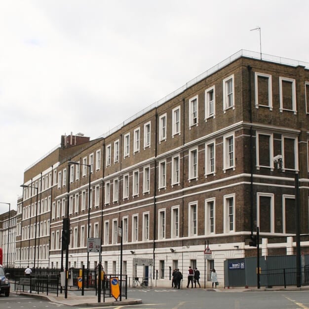 The building at 19 Eastbourne Terrace, The Office Group Ltd., Paddington, W2 - London