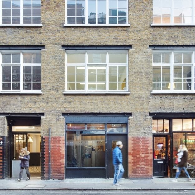 The building at Archer Street, Workspace Group Plc in Soho