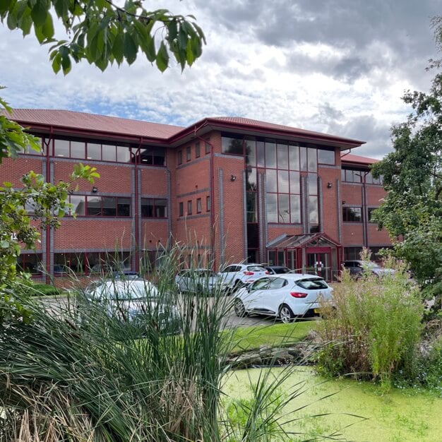 The building at Carolina Way, Hope Park Business Centre in Salford, M3