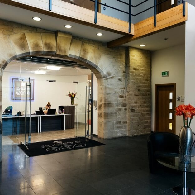 Reception area at Blackburn Road, Biz Hub in Bolton, BL1