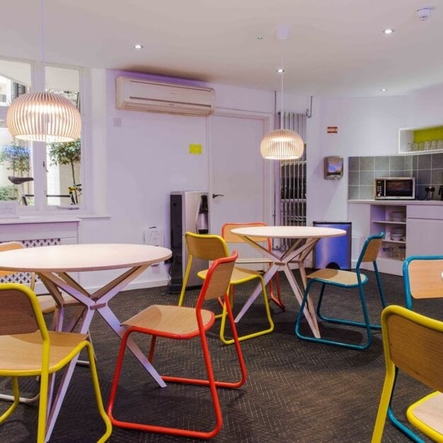 Breakout space for clients - Southampton Place, The Boutique Workplace Company in Holborn