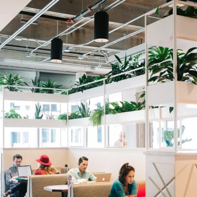 Breakout space for clients - The Hewitt, WeWork in Shoreditch, London