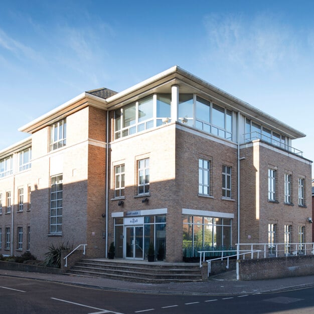 The building at Clarendon Road, Regus in Redhill