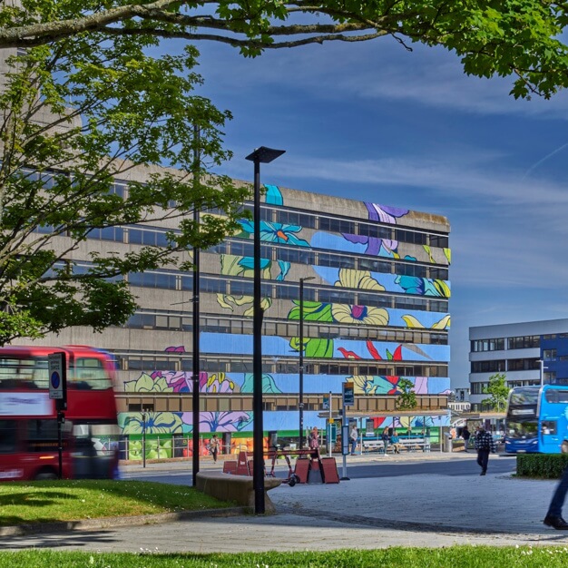 Building external for Frobisher House, FigFlex Offices Ltd, Southampton, SO14 - South East