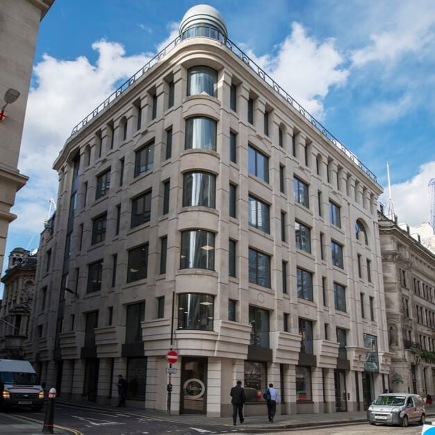 The building at Moorgate, Regus