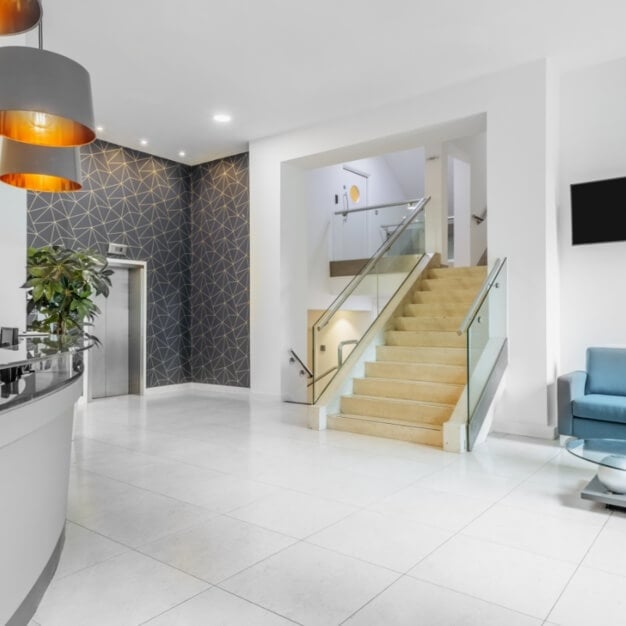 Reception area at Soho Square, Regus in W1 - London