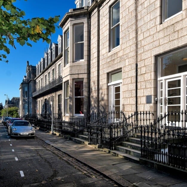 Building outside at Queen's Gardens, Skene Business Centres, Aberdeen