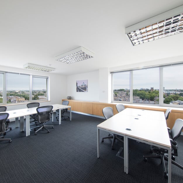 Dedicated workspace which is in 26/28 Hammersmith Grove, Regus, Hammersmith