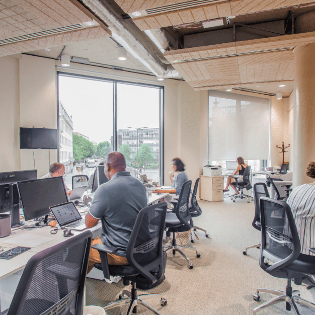 Breakout area at Borough High Street, The Office Group Ltd. (FORA)