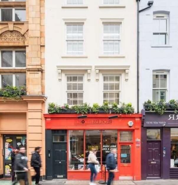 Building outside at Berwick Street, Frameworks, Soho, W1 - London