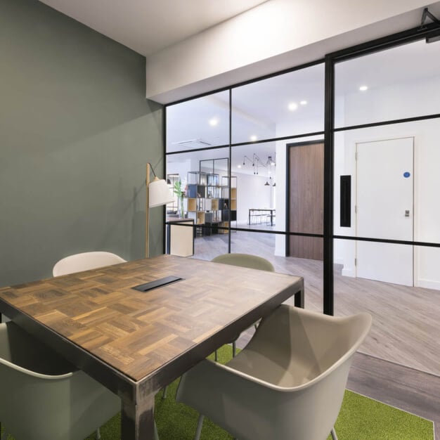 Boardroom at Chiswell Street, Unity Flexible Office Space, Moorgate