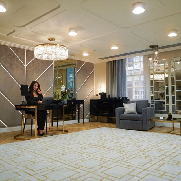 The reception at North Row, One Avenue Group in Marble Arch, NW1 - London