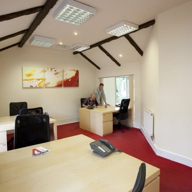 Private workspace in Main Street, DBS Centres (Leicester)