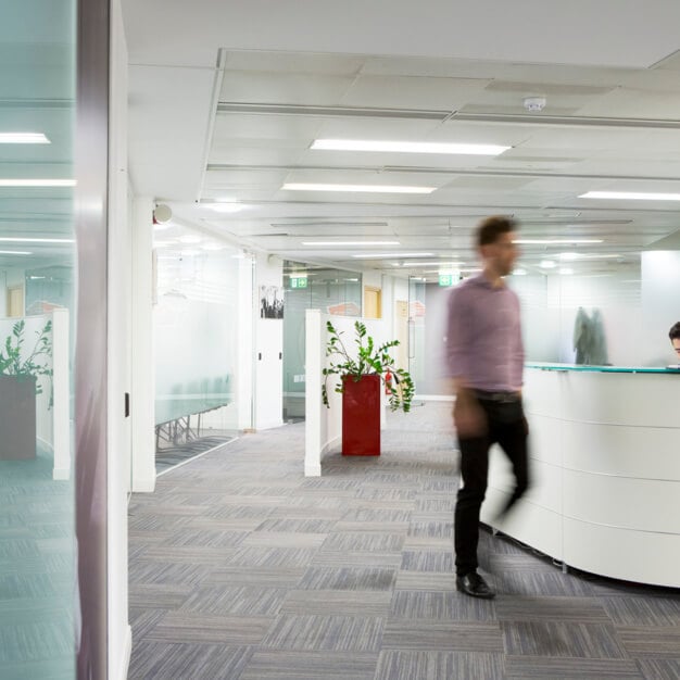 Reception at Millbank Tower, NewFlex Limited (previously Citibase) in Pimlico