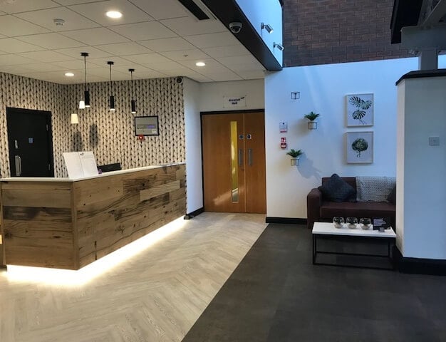 Reception area at Ten Pound Walk, Biz - Space in Doncaster