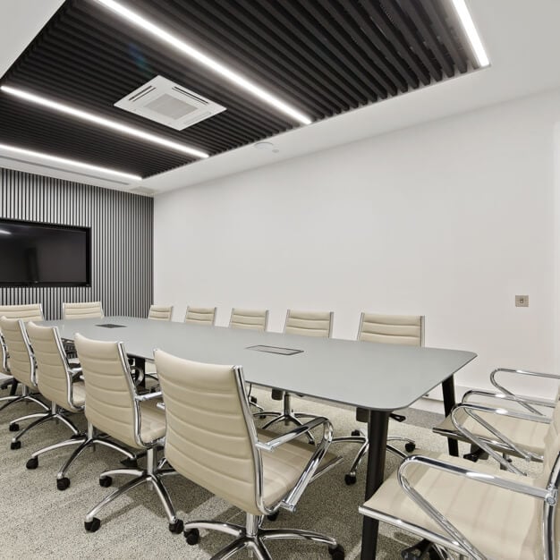 The meeting room at 4 Breams Buildings, Newman Offices Ltd in Chancery Lane, London