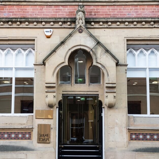 Building outside at Park Place, Wizu Workspace, Leeds